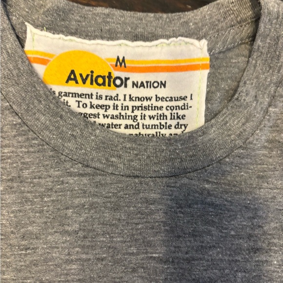 Aviator Nation Patriot Boyfriend Tee S/M 🇺🇸 - Picture 10 of 11